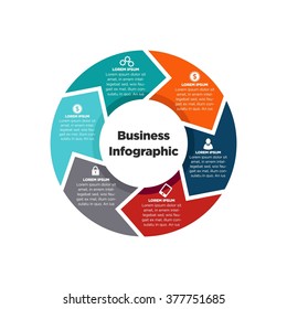 Business Info Graphic Logo