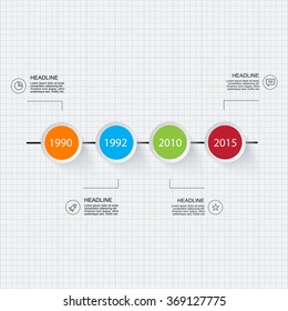 Business info graphic timeline. For your presentation flyer and brochure concept, use for marketing, website, print, presentation etc.