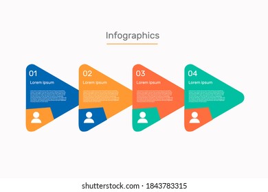 Business info graphic vector design illustration