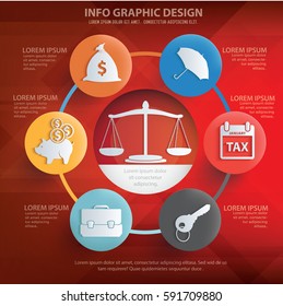 Business info graphics design,clean vector