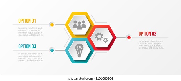 Business infograph with icons. Vector.