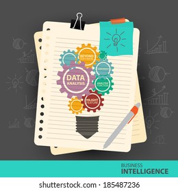 Business infographic