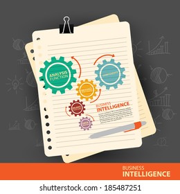 Business infographic