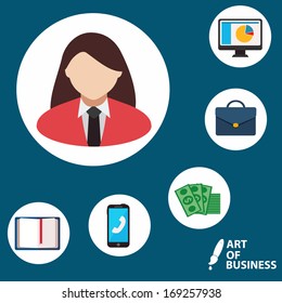 Business Infographic Background