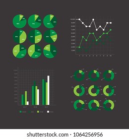 Business infographic chart
