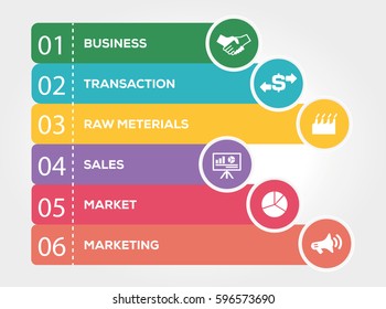 Business to Business Infographic Concept