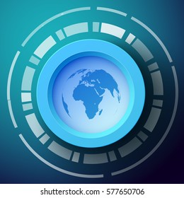 Business infographic concept. Background. Vector Illustration, eps10, contains transparencies.