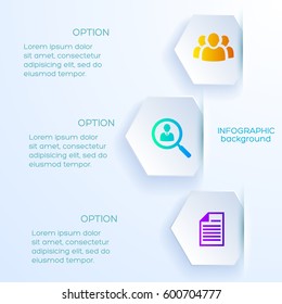 Business infographic concept. Background. Vector Illustration, eps10, contains transparencies.