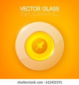 Business infographic concept. Background. Vector Illustration, eps10, contains transparencies.