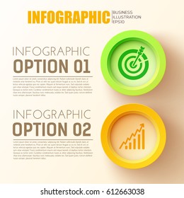 Business infographic concept. Background. Vector Illustration, eps10, contains transparencies.