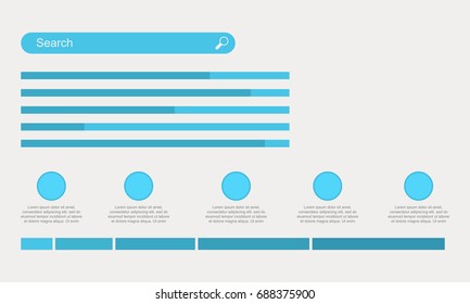 Business Infographic concept data style