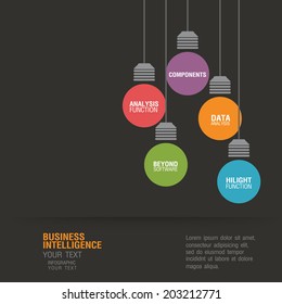 Business infographic concopt