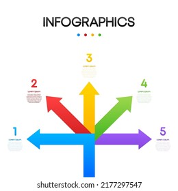 Business infographic, data visualization. Square frame. Simple infographic design template. Vector illustration.