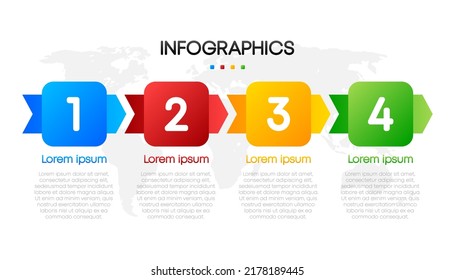 Business infographic, data visualization. Square frame. Simple infographic design template. Vector illustration.