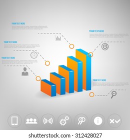 business infographic  for design 