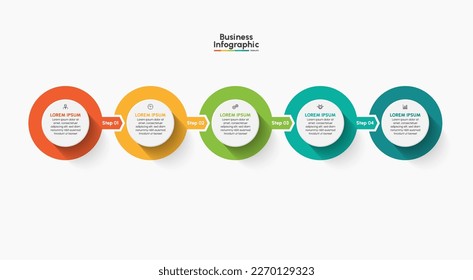 Plantilla de fondo de diseño de infografía empresarial.