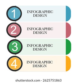 Business infographic design template with 4 options, steps or processes with line icons. Can be used for workflow layout, diagram, annual report, web design. process steps diagram, presentations