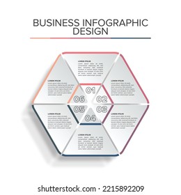 	
Business Infographic Design Template presentation elegant