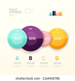 Business infographic design template. Vector illustration.