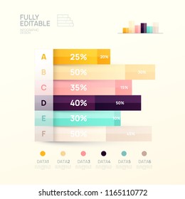 Business infographic design template. Vector illustration.