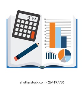 business infographic design, vector illustration eps10 graphic 