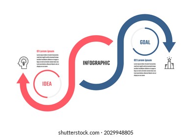 diseño de infografía empresarial, ilustraciones vectoriales