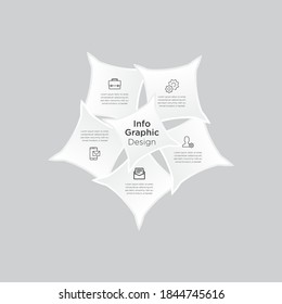 Business Infographic design vector and marketing icons can be used for workflow layout, steps or processes