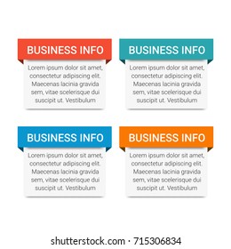 Business infographic diagram