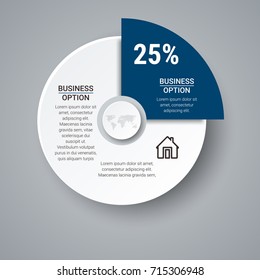 Business infographic diagram