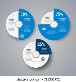 Business infographic diagram