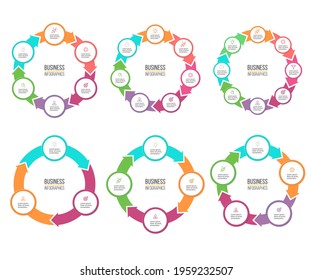 business infographic diagram template banner