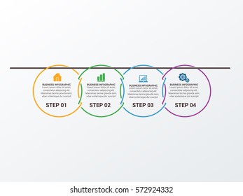 Business infographic diagrams