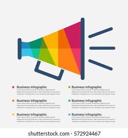 Business infographic diagrams