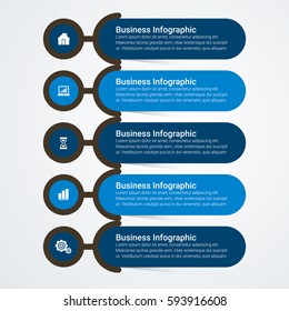 Business infographic diagrams