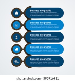 Business infographic diagrams