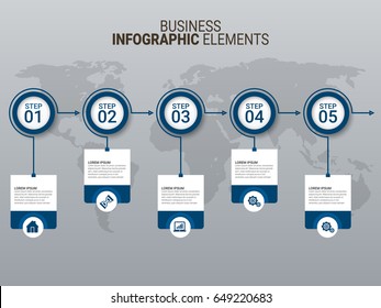 Business infographic diagrams