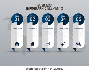 Business infographic diagrams