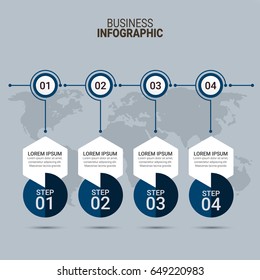 Business infographic diagrams