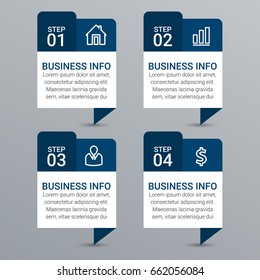 Business infographic diagrams