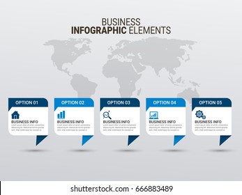 Business infographic diagrams 