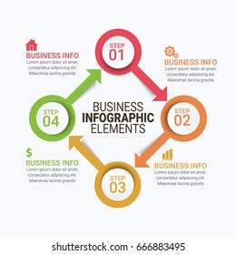 Business Infographic Diagrams 