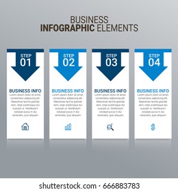 Business infographic diagrams 