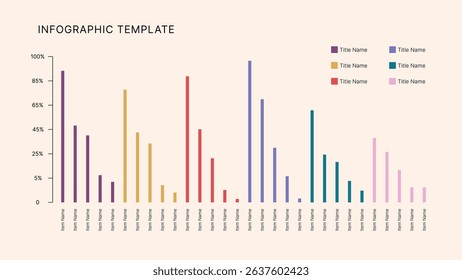 Business Infographic Editable Templates for Extensive Data Visualization. Simple creative Infographic vector elements, charts, diagrams, timeline, steps and options for Business Presentation.