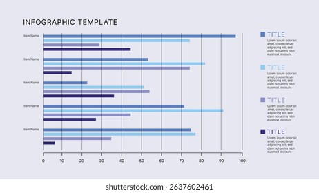 Business Infographic Editable Templates for Extensive Data Visualization. Simple creative Infographic vector elements, charts, diagrams, timeline, steps and options for Business Presentation.