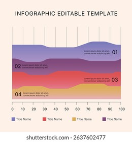 Business Infographic Editable Templates for Extensive Data Visualization. Simple creative Infographic vector elements, charts, diagrams, timeline, steps and options for Business Presentation.