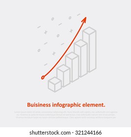 business infographic element