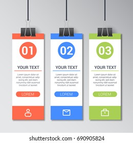 Business infographic element template with editable element and flat color style	