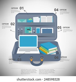 Business infographic elements