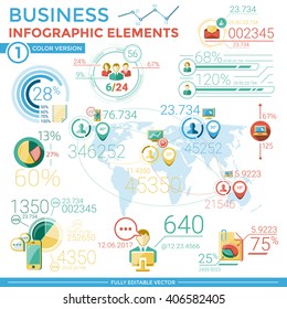 Business Infographic Elements