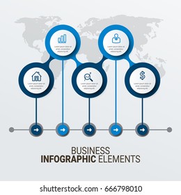Business Infographic Elements
